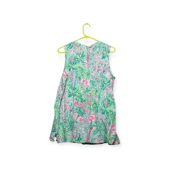 Women’s Lilly Pulitzer Sarasota sleeveless button-up top, size XL - Picture 2 of 4